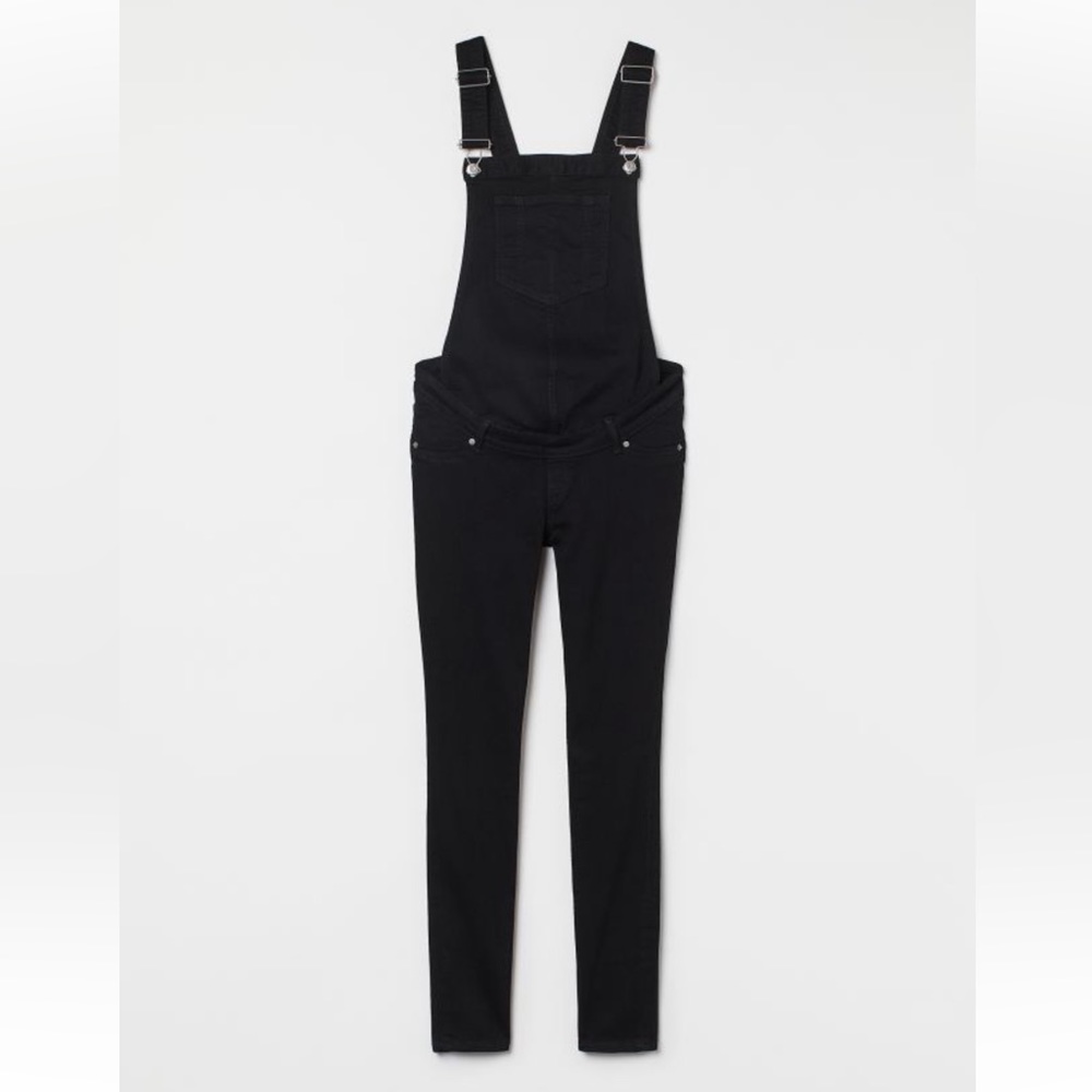Black Jean Overalls